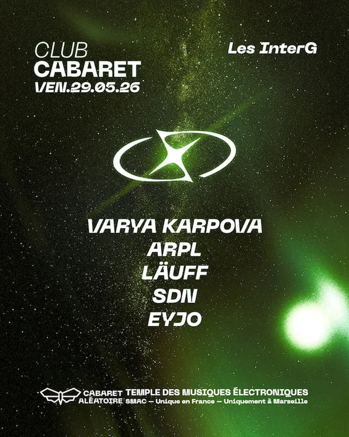 Club Cabaret X Les Interg