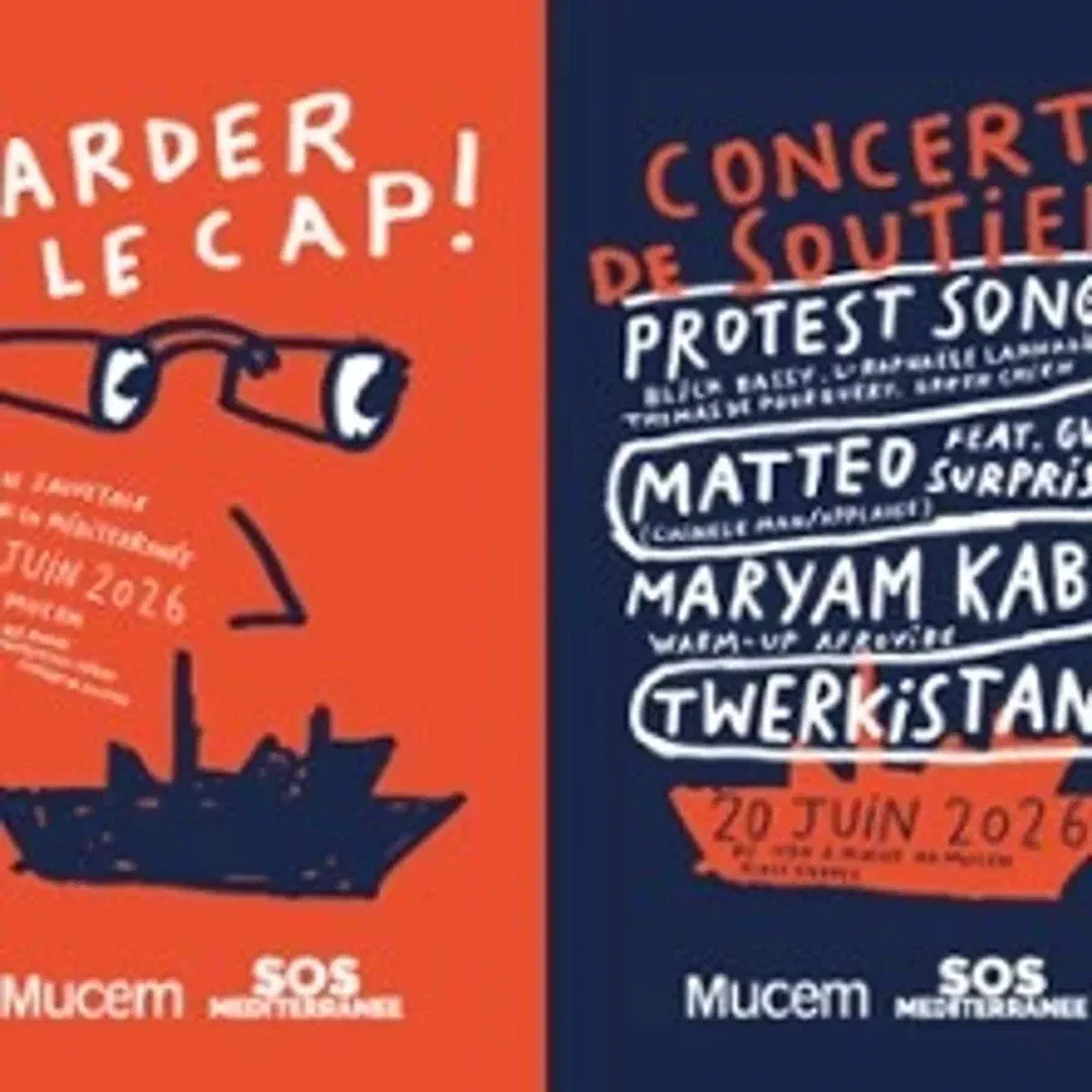 Concert de Soutien à SOS Méditerranée, Garder le Cap