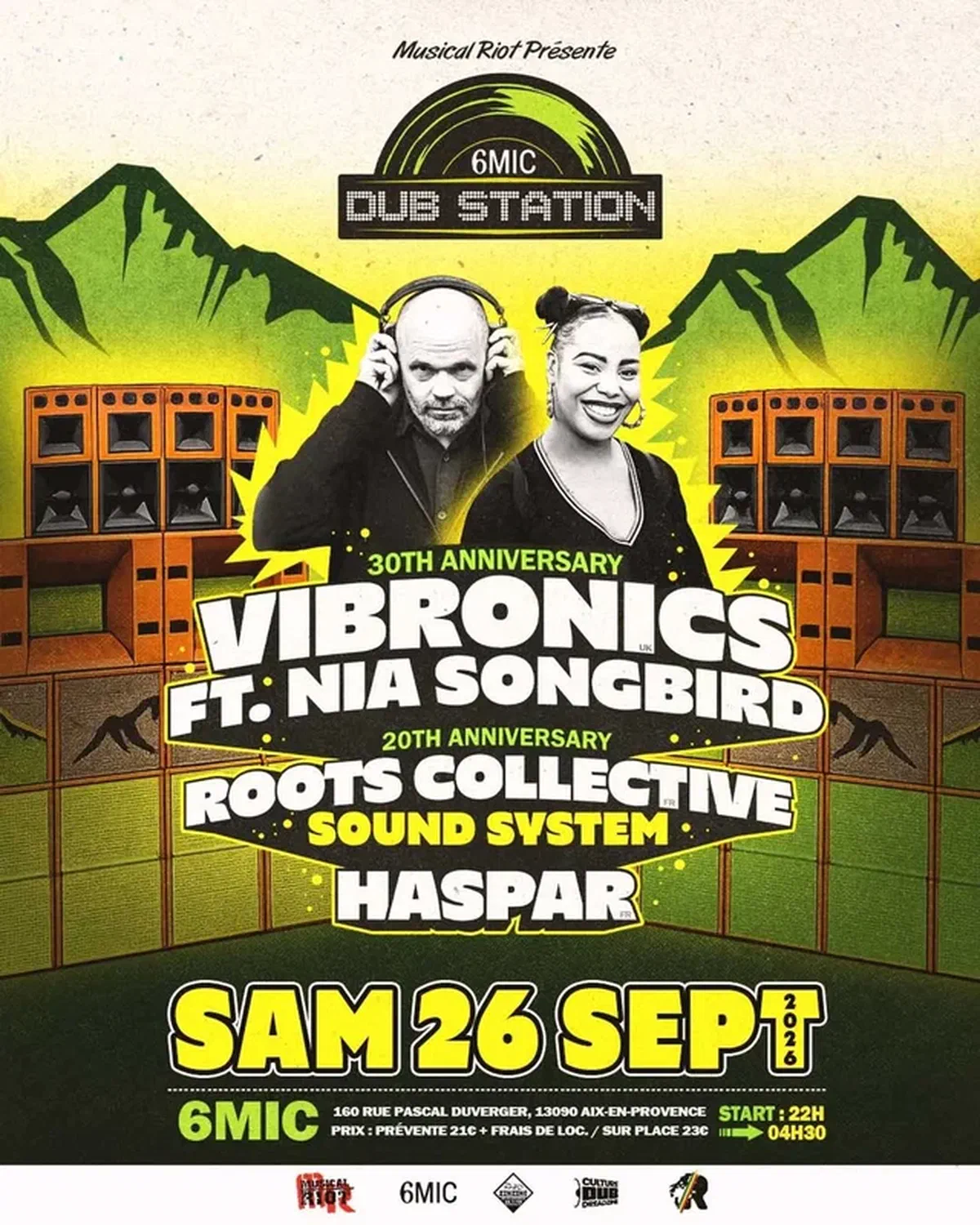 Vibronics feat. Nia Songbird, Roots Collective Sound System & Haspar