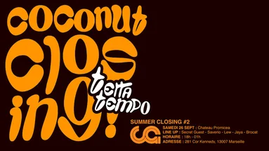 Coconut Closing #2, Terra Tempo Au Chateau Promicea