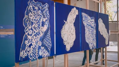 « Déplacer le silence » : aux Ateliers Jeanne Barret, la création gazaouie en pleine lumière