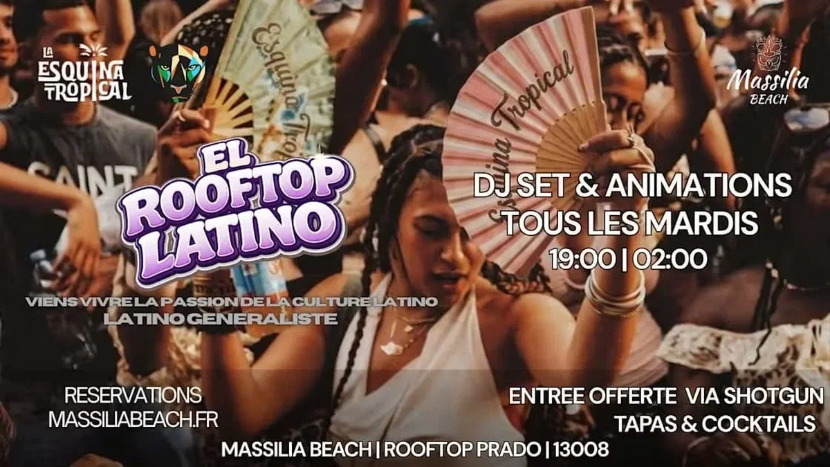 El Rooftop Latino | La Esquina Tropical