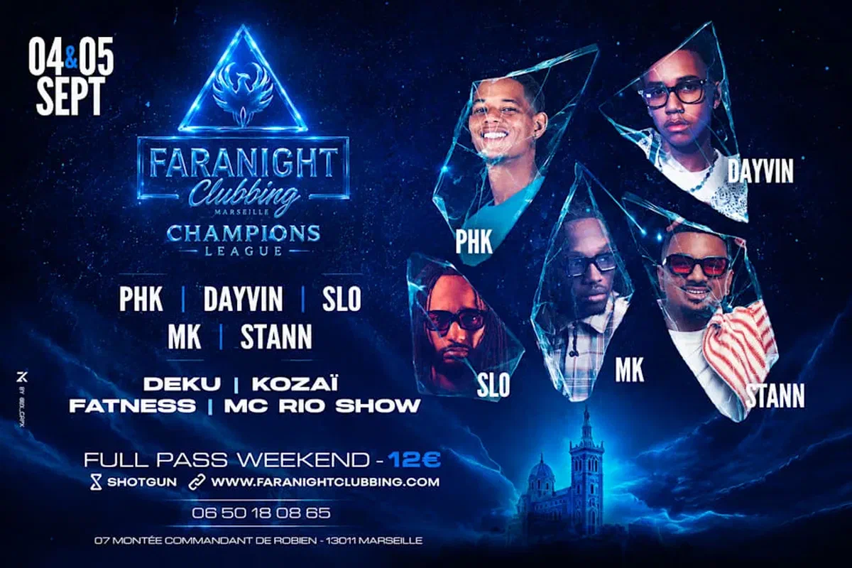 Faranight Champions League Weekenders - Week-End #1