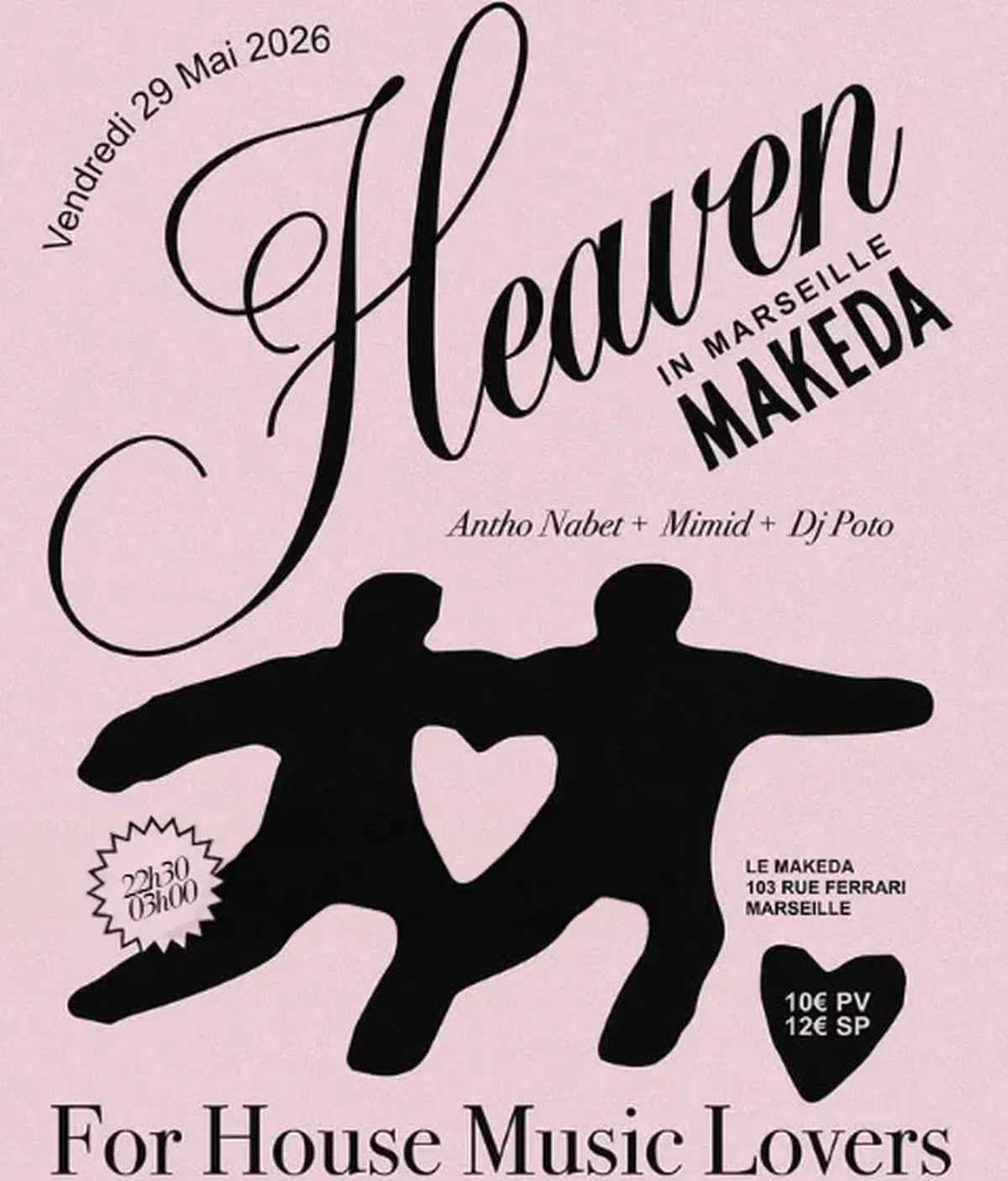 Heaven With Mimid, Dj Poto & Antho Nabet