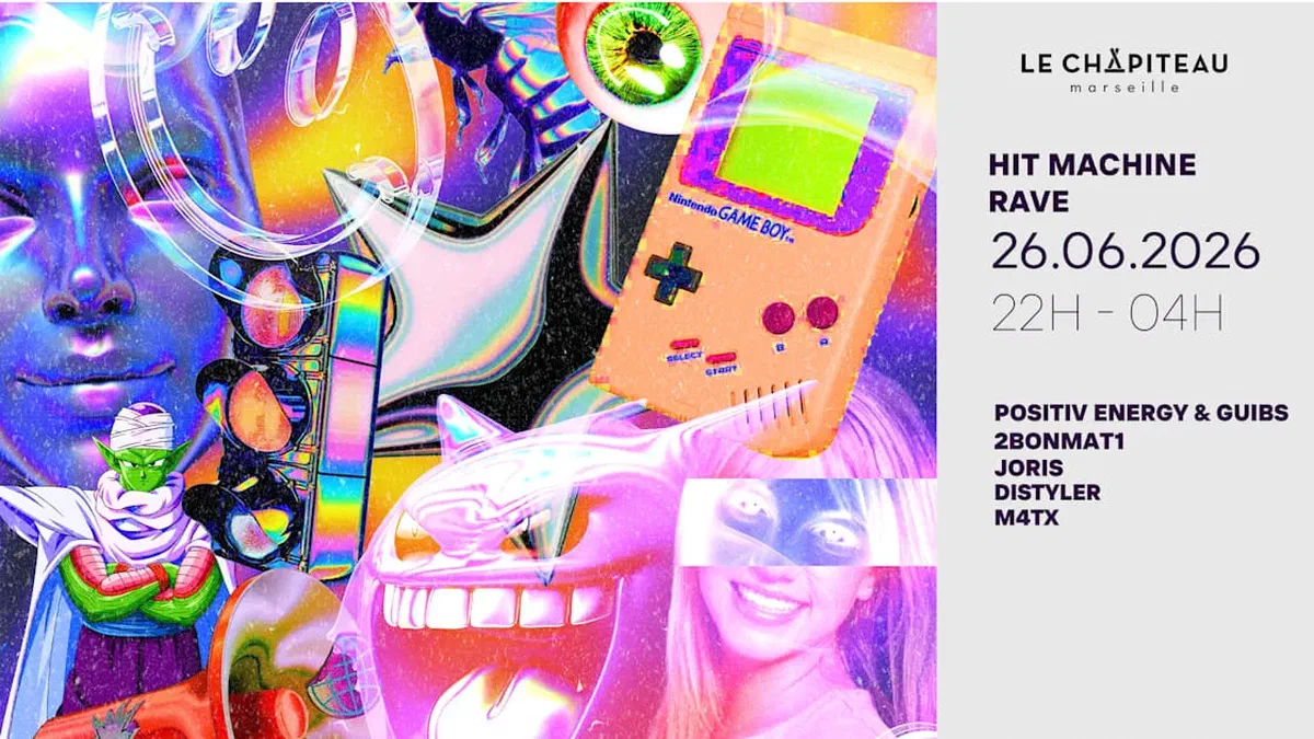 Hit Machine Rave W/Positiv Energy & Guibs, 2bonmat1 & More