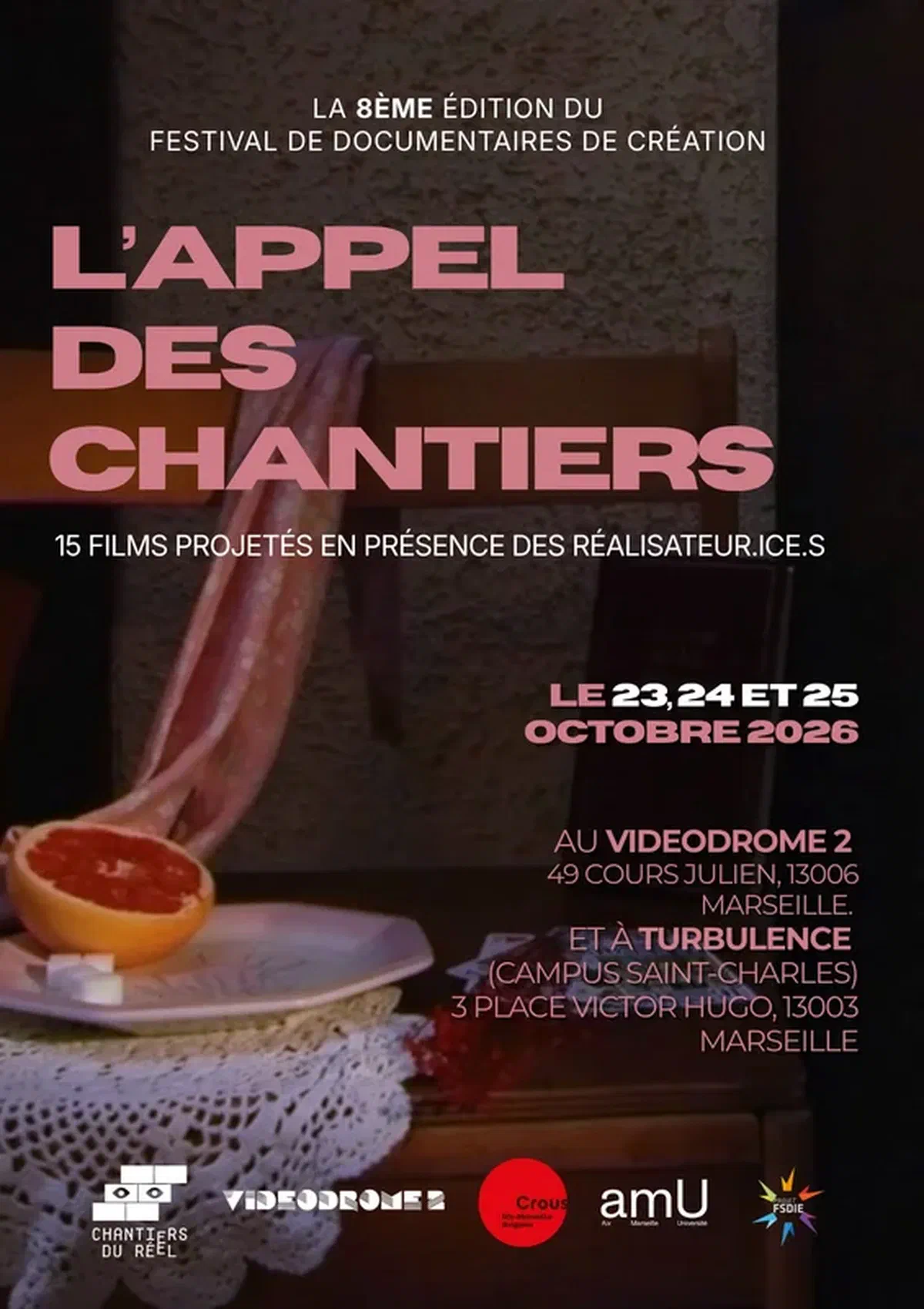L'Appel des chantiers - festival de documentaires de création | 8ème édition