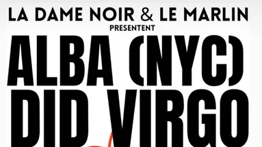 La Dame Noir Au Marlin