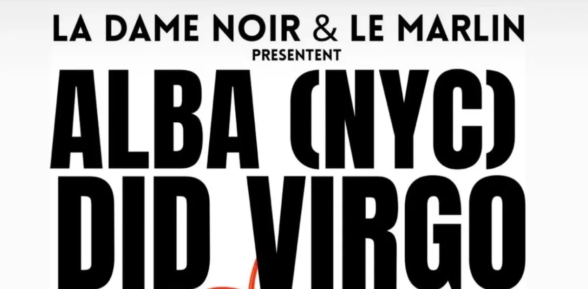 La Dame Noir Au Marlin