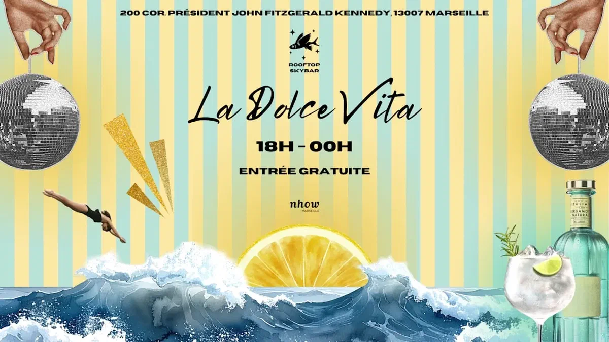 La Dolce Vita I Rooftop Skybar I Dj Claude Njoya - 20.05