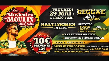 Les Musicales Du Moulin - Soirée Reggae