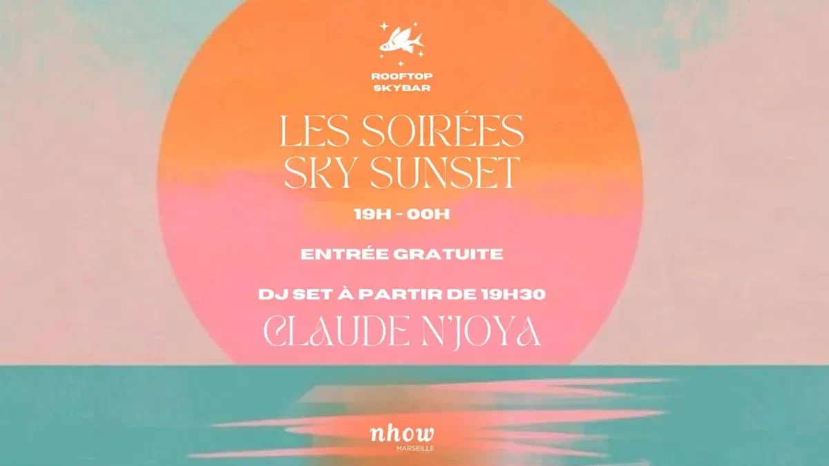Les Sky Sunset I Rooftop Skybar I Dj Claude Njoya - 09.09