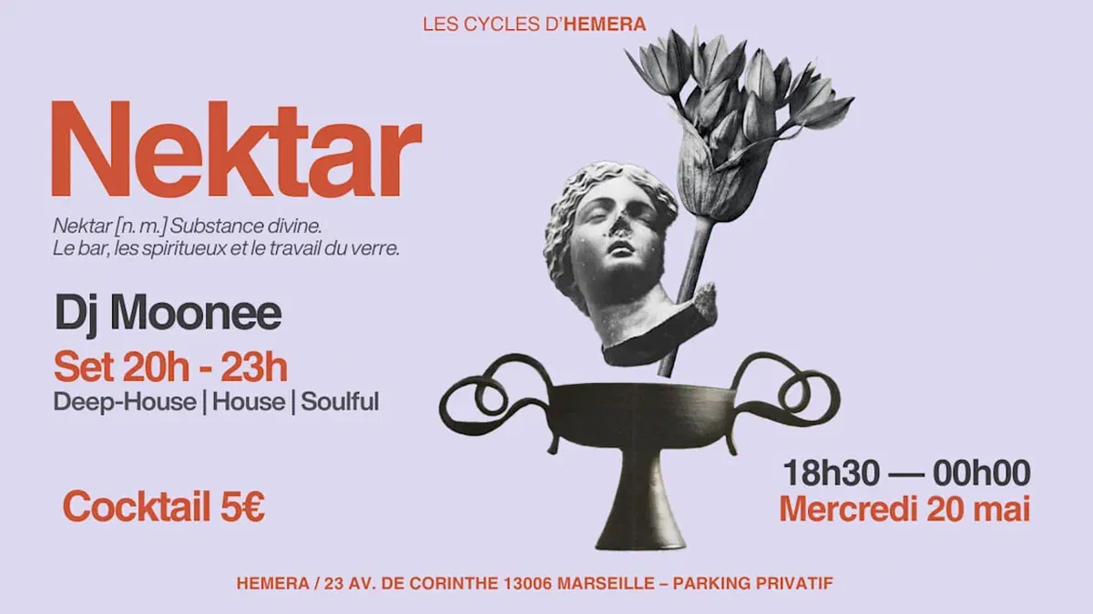 Nektar | Dj Set Moonee | Cocktails 5e
