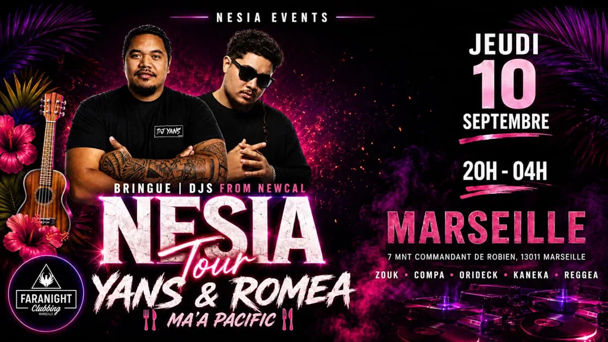 Nesia Tour - Marseille 09/2026