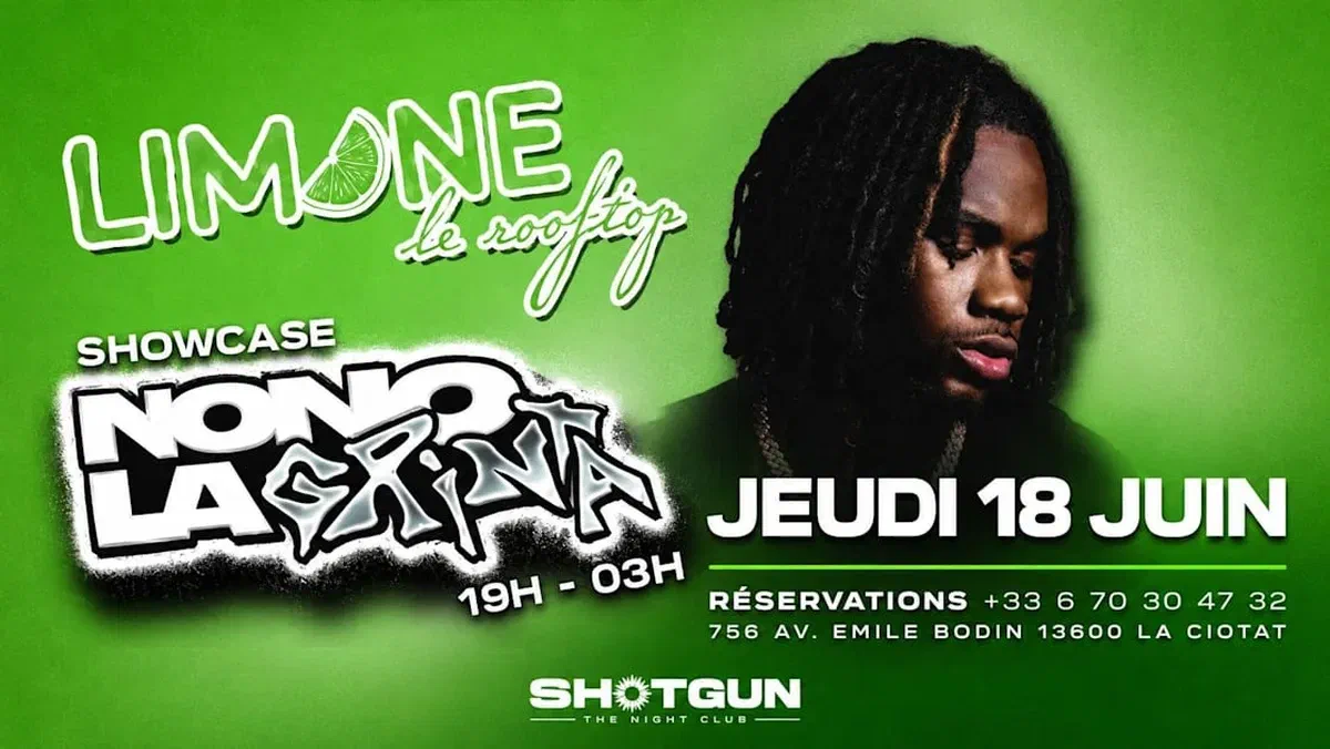 Nono La Grinta- Showcase - Jeudi 18 Juin 2026 19h-03h