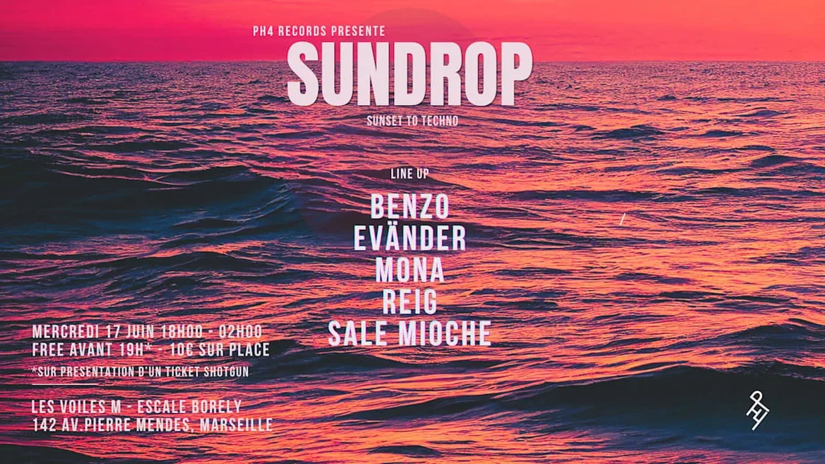 Ph4 Présente : Sundrop - Sunset To Techno