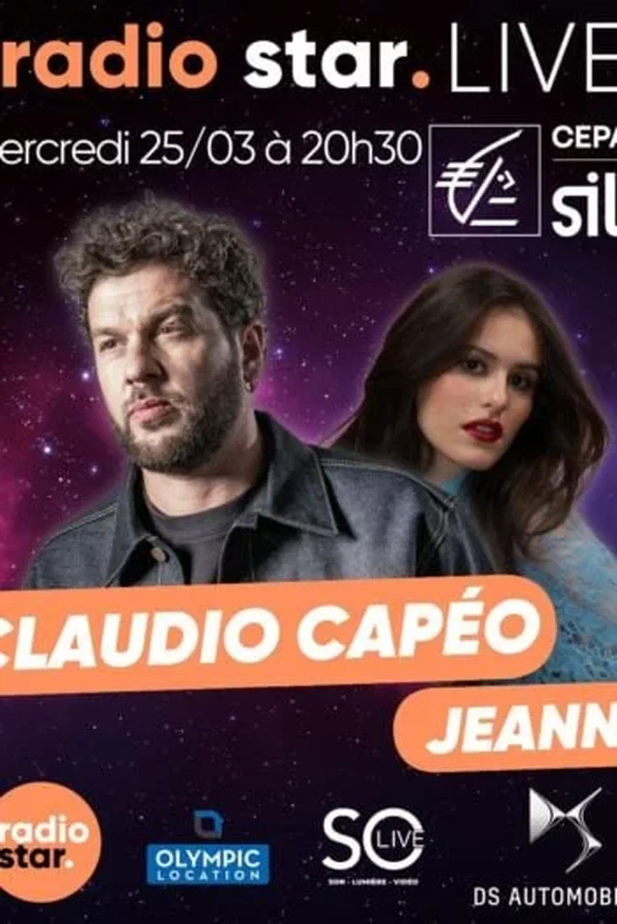 RADIO STAR LIVE : CLAUDIO CAPEO & JEANNE