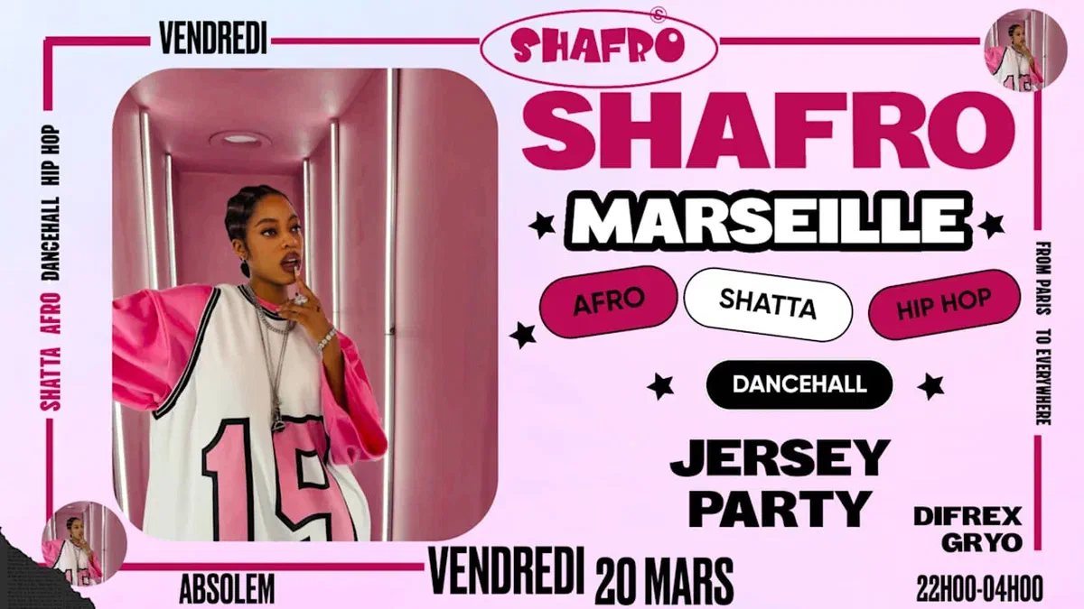 Shafro @Marseille : Jersey Party