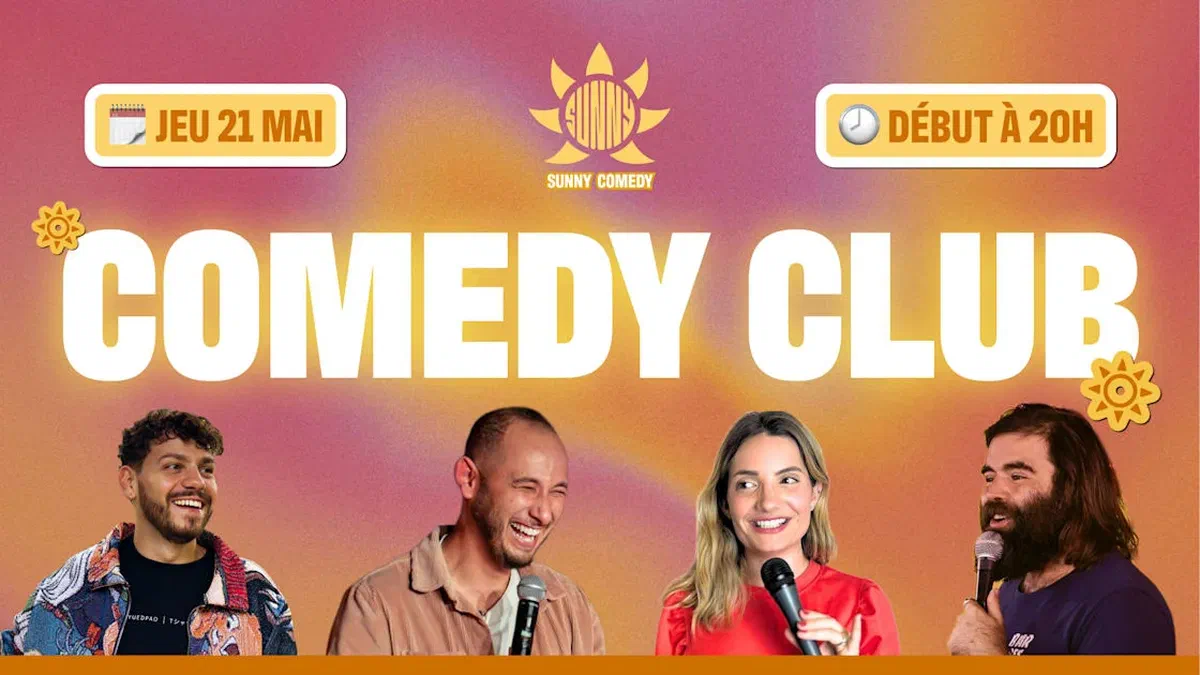 Sunny Comedy Club À The People (Merwan, Marion A., Victor)