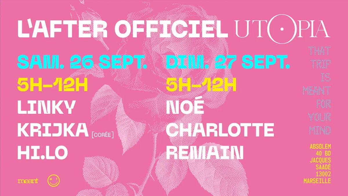 That Trip - L'after Officiel D'utopia W Charlotte, Krijka...