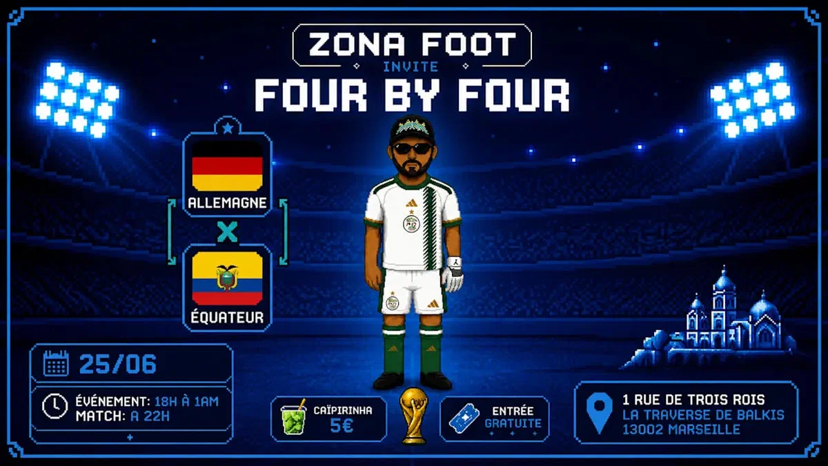 Zona Foot - Coupe Du Monde I Match X Dj Four By Four